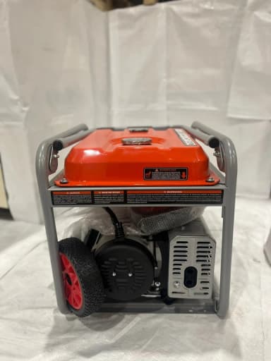 Генератор бензиновый 7,0 кВт 220В с АВР, электростартером и колесами TOR KM9500HA — фото 5
